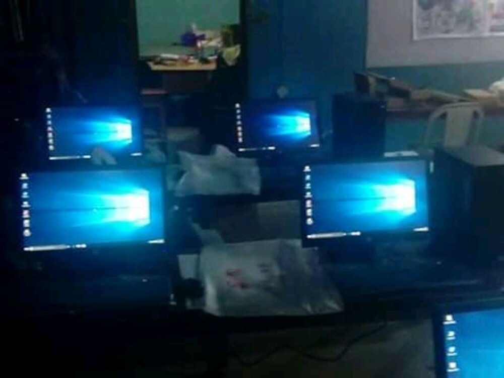 ICT Lab computers donated by SLOSA